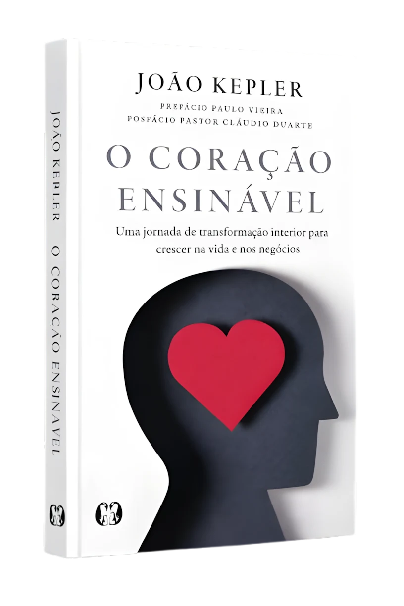 Capa do livro O Coração Ensinável, de João Kepler